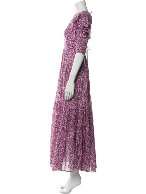 Étoile Isabel Marant Floral Print Long Dress