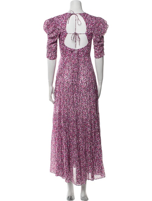 Étoile Isabel Marant Floral Print Long Dress