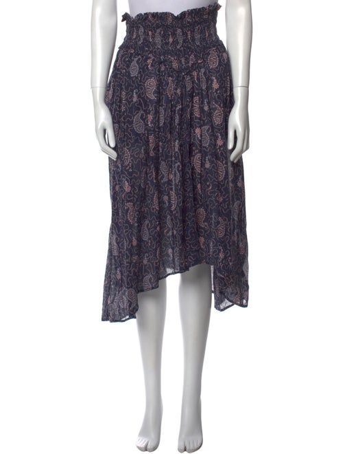 Étoile Isabel Marant Paisley Print Midi Length Skirt