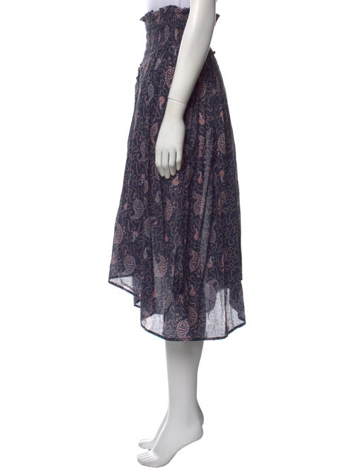 Étoile Isabel Marant Paisley Print Midi Length Skirt