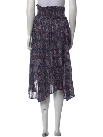 Étoile Isabel Marant Paisley Print Midi Length Skirt