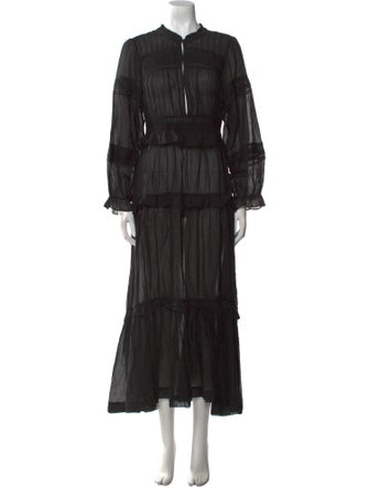 Étoile Isabel Marant Mock Neck Long Dress