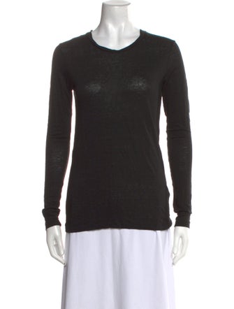 Étoile Isabel Marant Linen Crew Neck T-Shirt