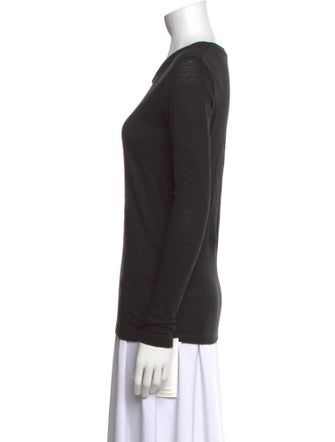 Étoile Isabel Marant Linen Crew Neck T-Shirt