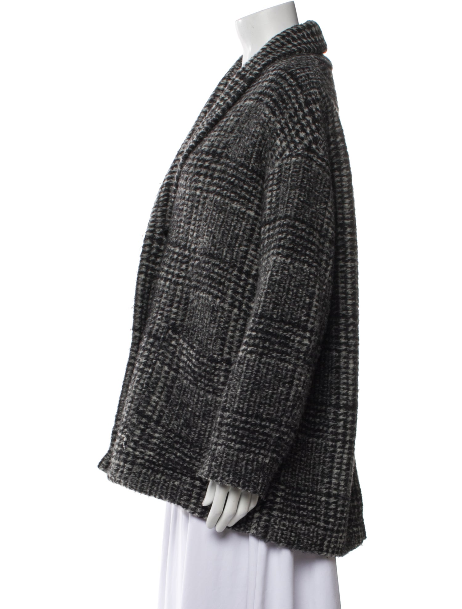 Étoile Isabel Marant Wool Tweed Pattern Blazer