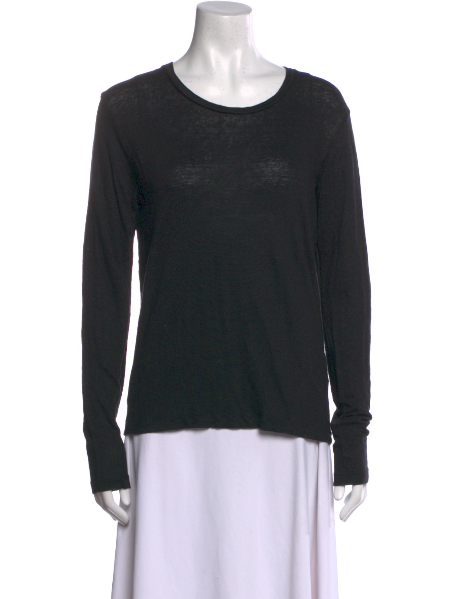 Étoile Isabel Marant Linen Scoop Neck Sweatshirt