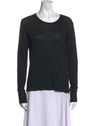 Étoile Isabel Marant Linen Scoop Neck Sweatshirt