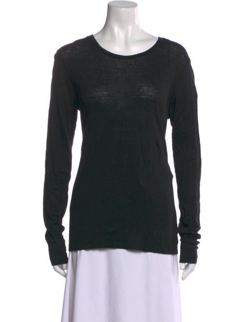 Étoile Isabel Marant Linen Scoop Neck Sweatshirt