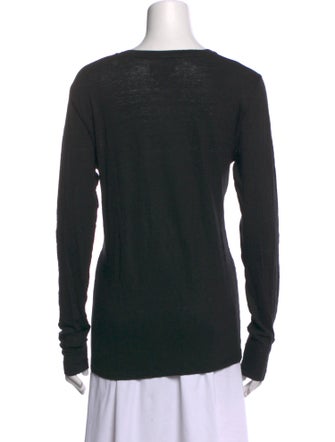 Étoile Isabel Marant Linen Scoop Neck Sweatshirt