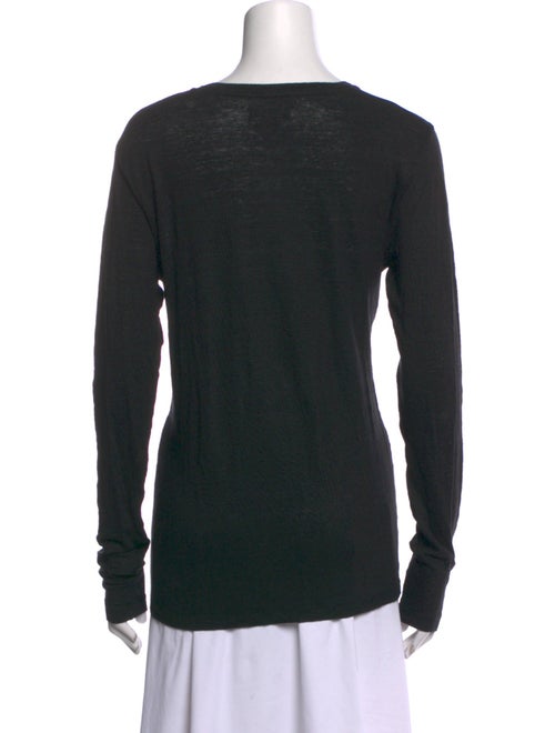 Étoile Isabel Marant Linen Scoop Neck Sweatshirt