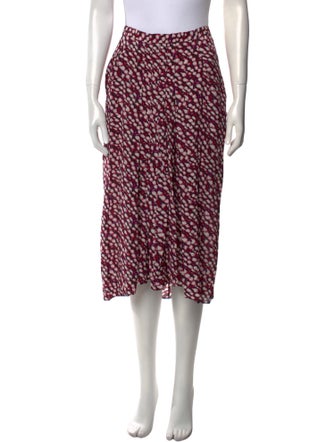 Étoile Isabel Marant Polka Dot Print Knee-Length Skirt