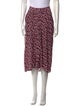 Étoile Isabel Marant Polka Dot Print Knee-Length Skirt