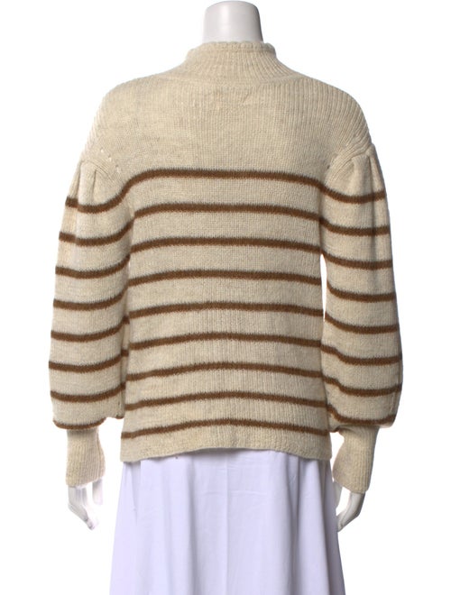 Étoile Isabel Marant Striped Mock Neck Sweater