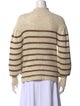 Étoile Isabel Marant Striped Mock Neck Sweater