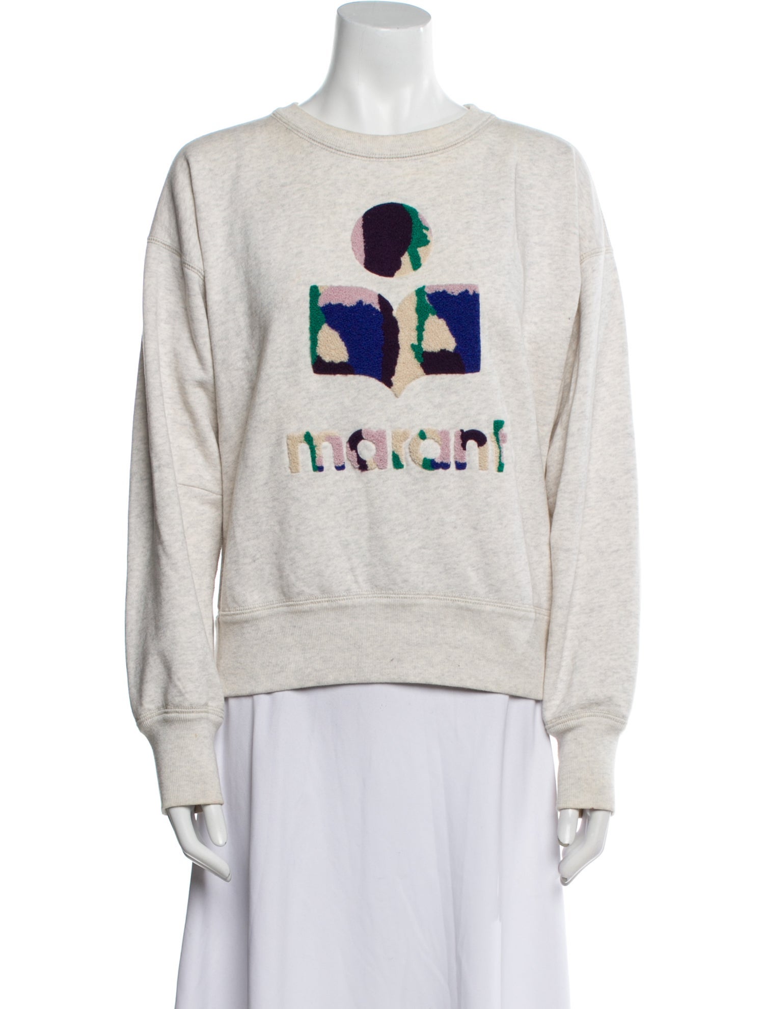 Étoile Isabel Marant Graphic Print Crew Neck Sweatshirt
