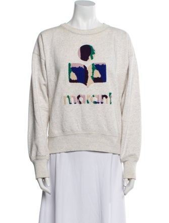 Étoile Isabel Marant Graphic Print Crew Neck Sweatshirt