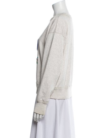 Étoile Isabel Marant Graphic Print Crew Neck Sweatshirt