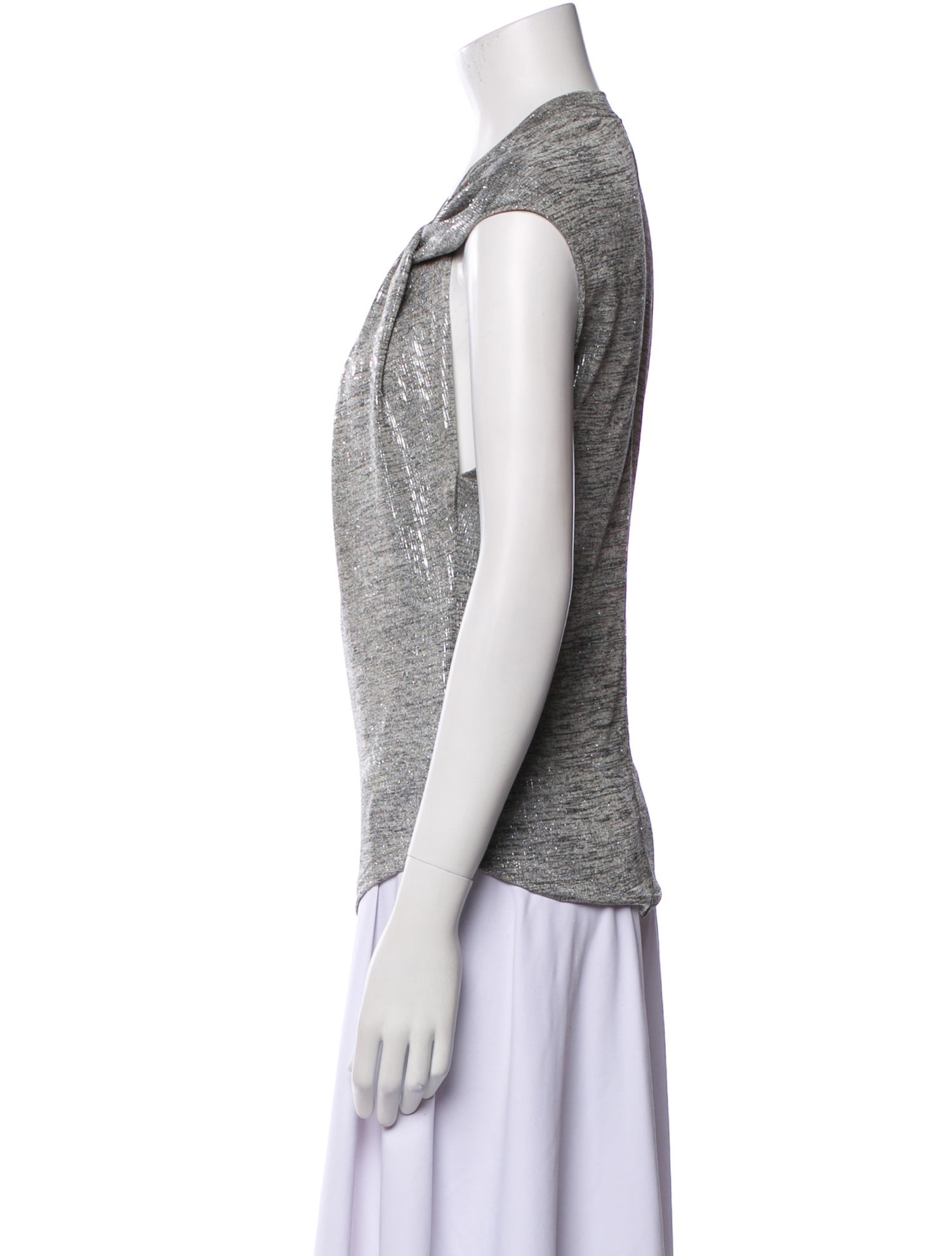 Étoile Isabel Marant Asymmetrical Sleeveless Top