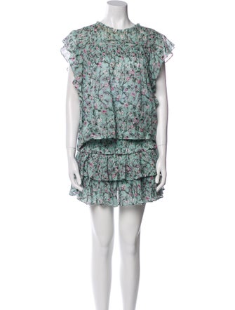 Étoile Isabel Marant Printed Ruffle Embellishment Skirt Set