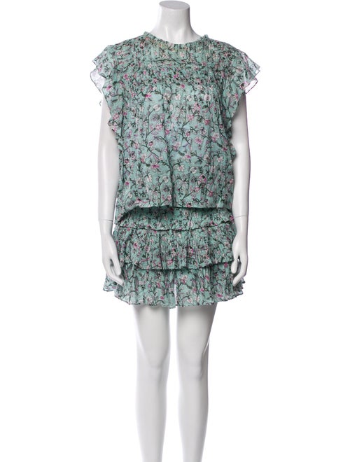 Étoile Isabel Marant Printed Ruffle Embellishment Skirt Set