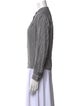 Étoile Isabel Marant Striped Mock Neck Sweatshirt