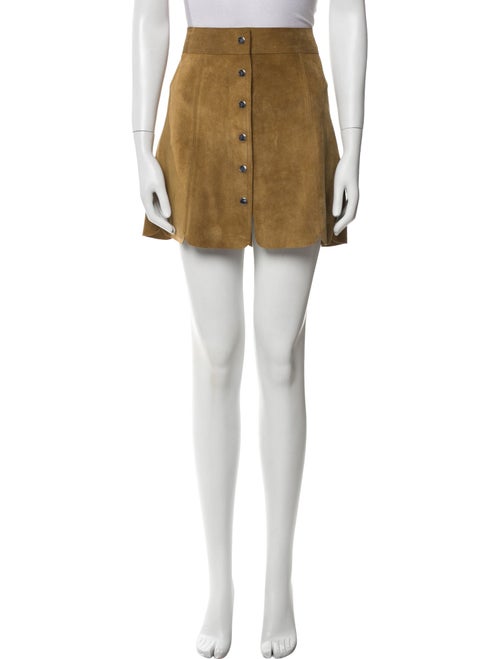 Étoile Isabel Marant Calf Leather Mini Skirt