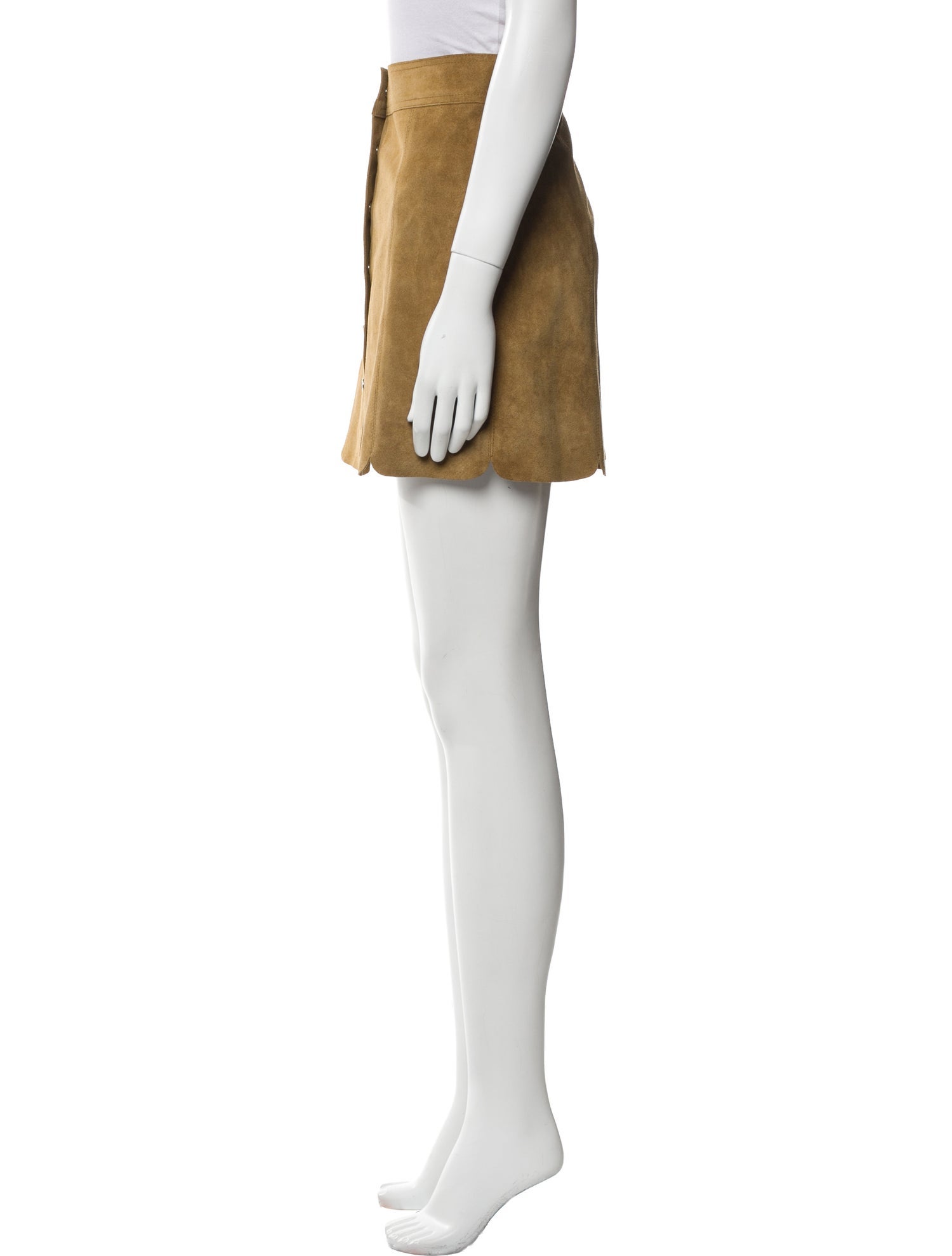 Étoile Isabel Marant Calf Leather Mini Skirt