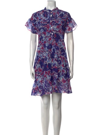Étoile Isabel Marant Floral Print Knee-Length Dress