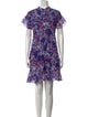Étoile Isabel Marant Floral Print Knee-Length Dress
