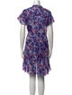 Étoile Isabel Marant Floral Print Knee-Length Dress