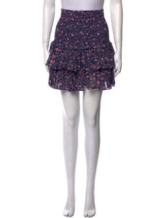 Étoile Isabel Marant Floral Print Mini Skirt