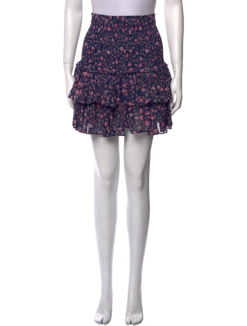 Étoile Isabel Marant Floral Print Mini Skirt