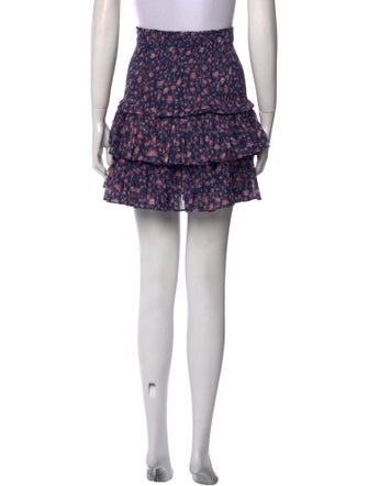 Étoile Isabel Marant Floral Print Mini Skirt