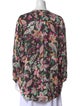 Étoile Isabel Marant Floral Print Crew Neck Blouse