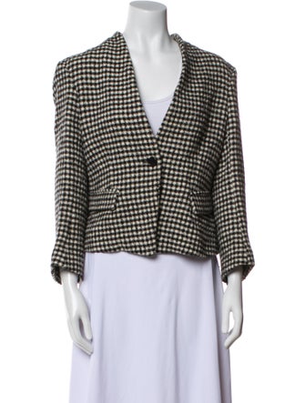 Étoile Isabel Marant Plaid Print Blazer