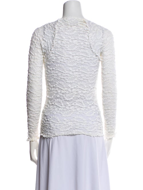 Étoile Isabel Marant Lace Pattern Bateau Neckline Top