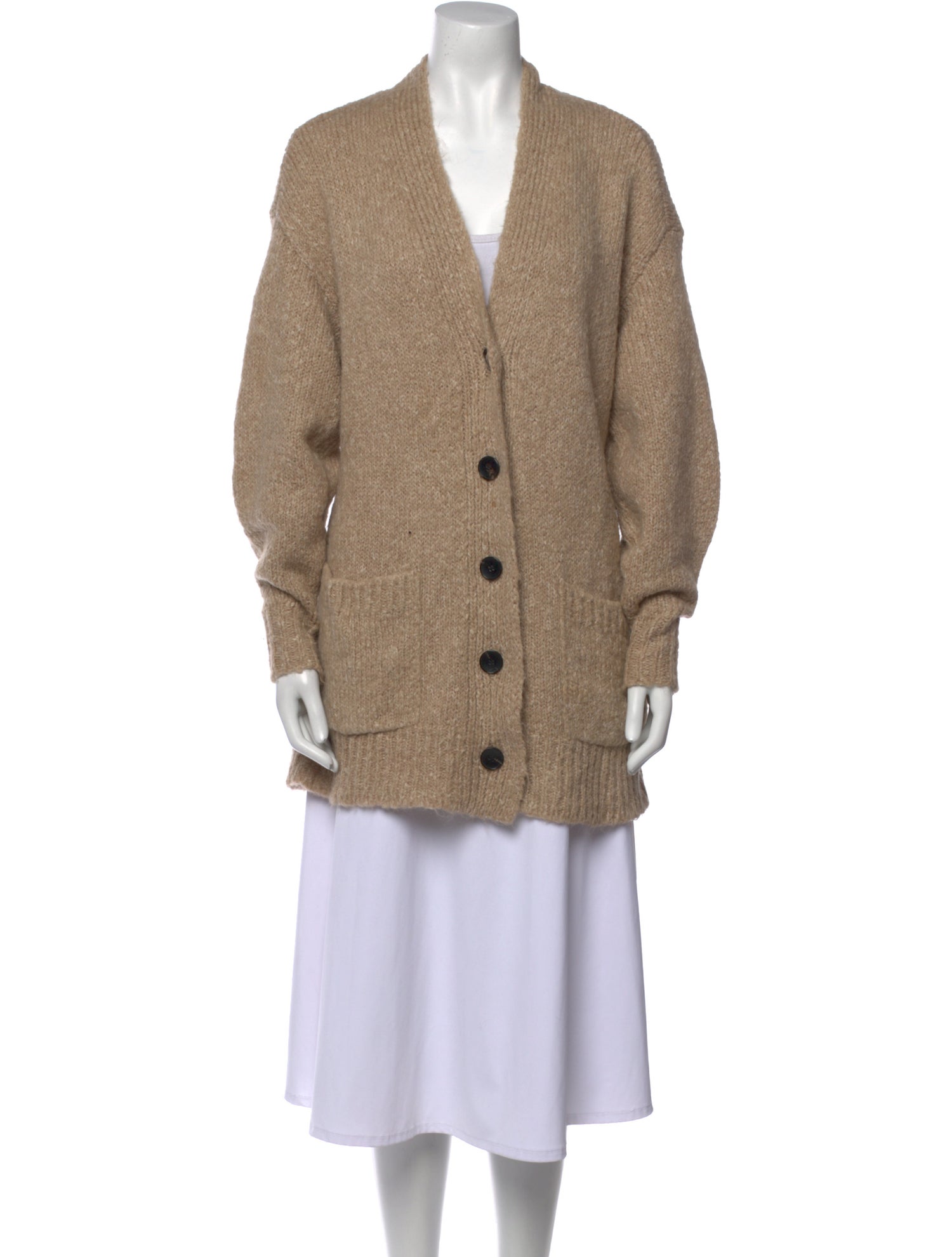 Étoile Isabel Marant Alpaca V-Neck Sweater