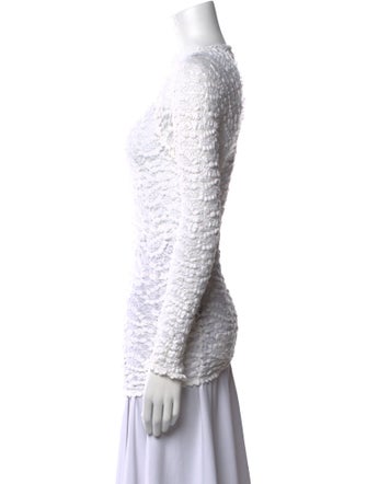 Étoile Isabel Marant Scoop Neck Long Sleeve Top