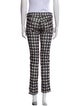 Étoile Isabel Marant Houndstooth Print Skinny Leg Pants