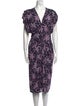 Étoile Isabel Marant Floral Print Midi Length Dress