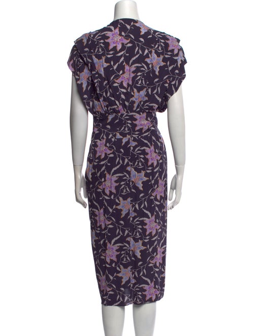 Étoile Isabel Marant Floral Print Midi Length Dress