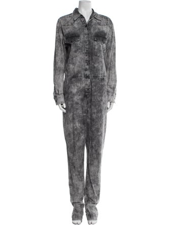 Étoile Isabel Marant Tie-Dye Print Jumpsuit