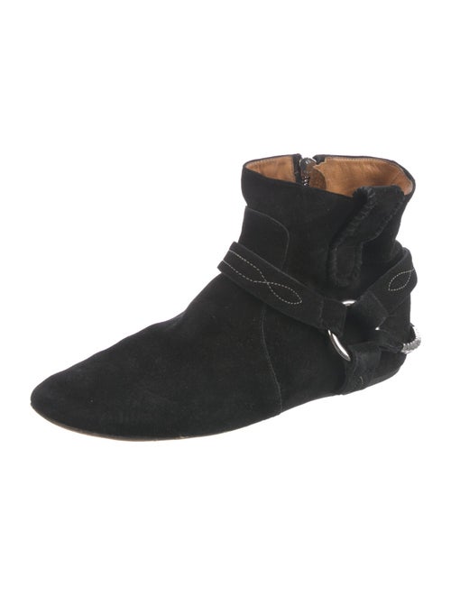 Étoile Isabel Marant Suede Studded Accents Western Boots