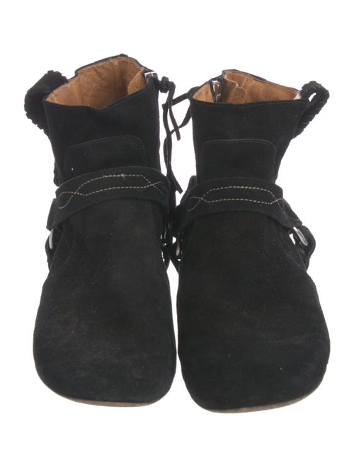 Étoile Isabel Marant Suede Studded Accents Western Boots