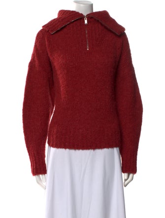 Étoile Isabel Marant Alpaca Mock Neck Sweater