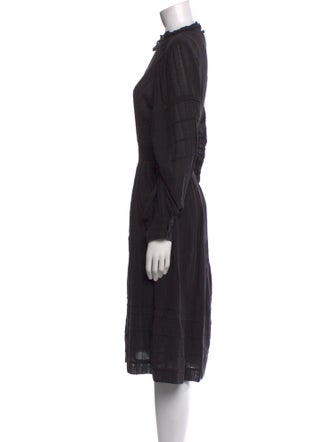 Étoile Isabel Marant Mock Neck Midi Length Dress