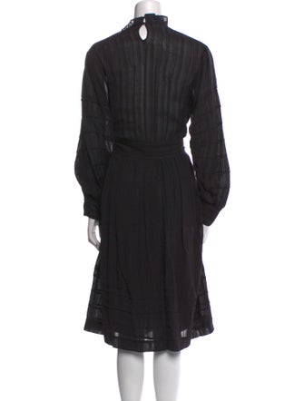 Étoile Isabel Marant Mock Neck Midi Length Dress