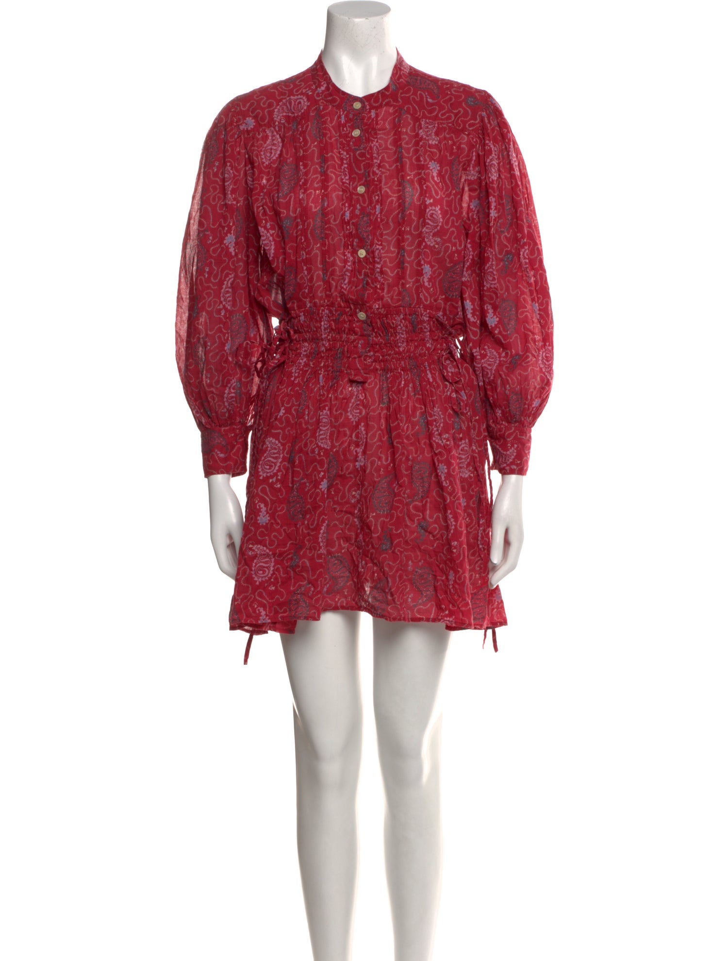 Étoile Isabel Marant Paisley Print Mini Dress