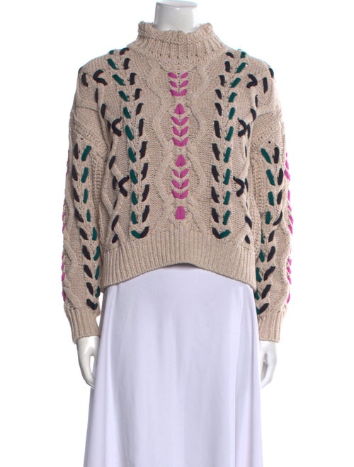 Étoile Isabel Marant Printed Mock Neck Sweater