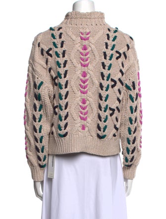 Étoile Isabel Marant Printed Mock Neck Sweater